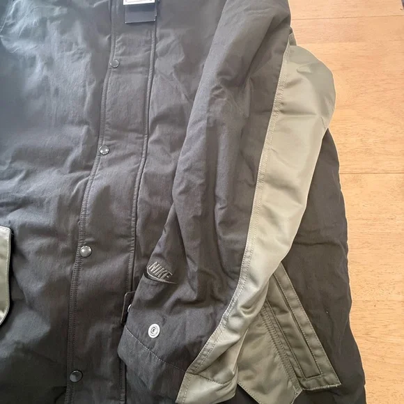 Nike Sportswear Therma-Fit White Space Parka DD6775-355 Sequoia Olive Mens Large - Picture 4 of 7